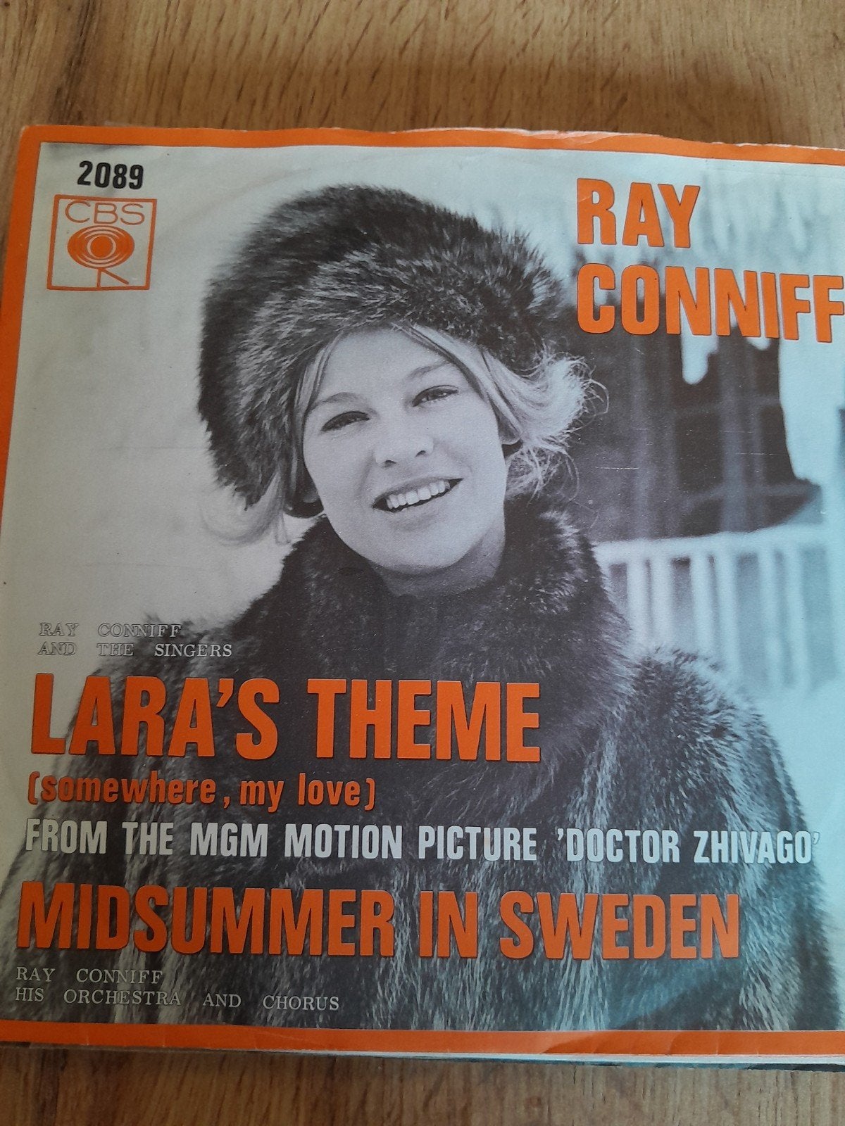 ray conniff 7 inch somewhere my love, Ophalen of Verzenden, Zo goed als nieuw, Pop