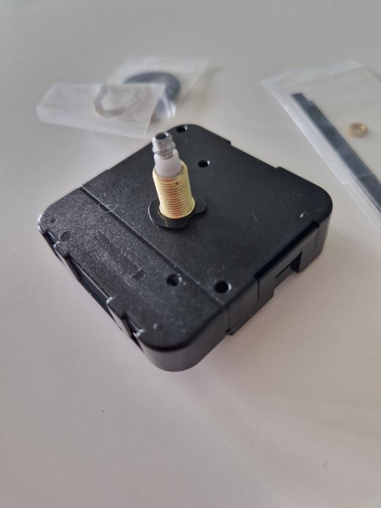 Quartz Klok Mechanisme met Wijzers - DIY Klok Reparatie, Antiek en Kunst, Antiek | Klokken, Ophalen of Verzenden