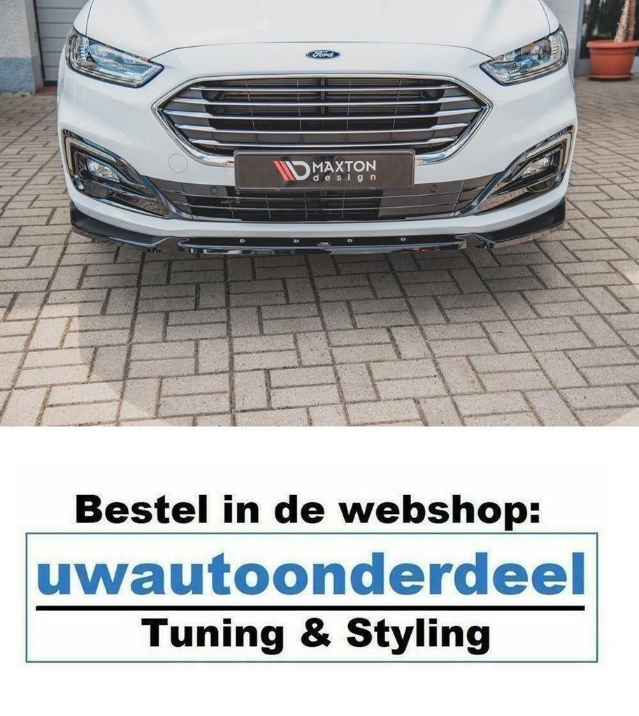 Maxton Spoiler Lip Splitter Wagon Voor Ford Mondeo Mk5, Auto diversen, Verzenden