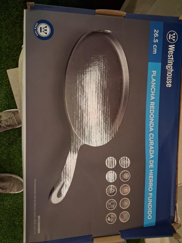 Westinghouse Gietijzeren Skillet - 26,5 cm, Ophalen of Verzenden