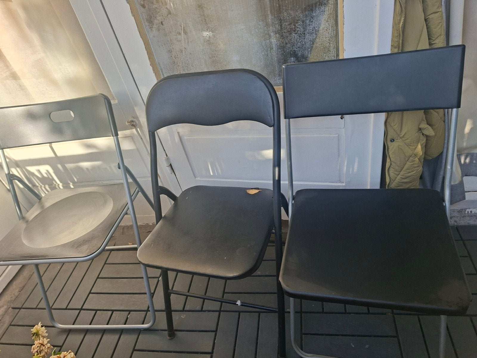 Foldable chairs, Ophalen of Verzenden