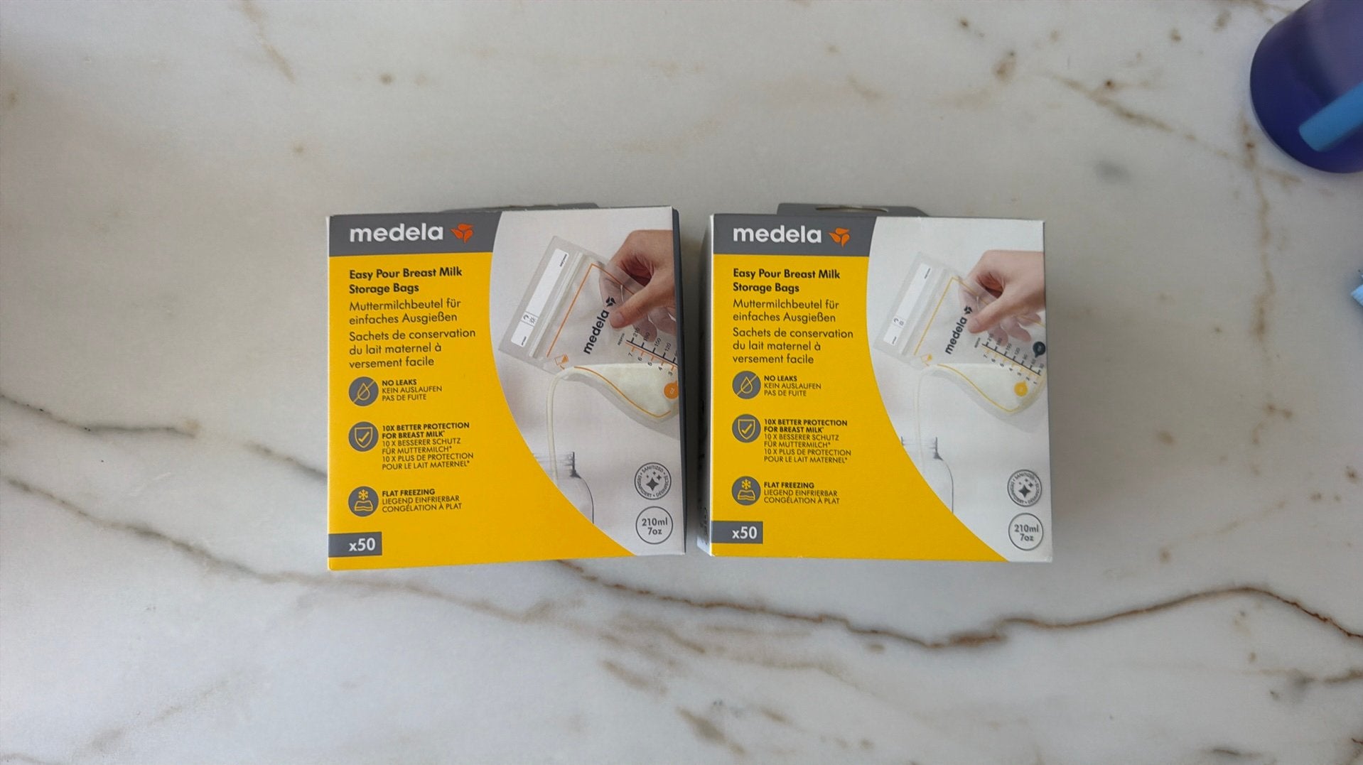 Medela borstvoeding bewaarzakjes met schenktuit, Ophalen of Verzenden, Nieuw, Overige typen, Medela