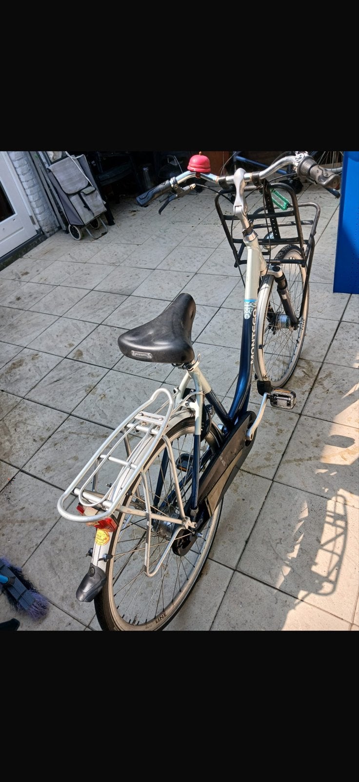 Montego transportfiets met voordrager en terugtraprem, Terugtraprem, Gebruikt, 50 tot 53 cm, Ophalen