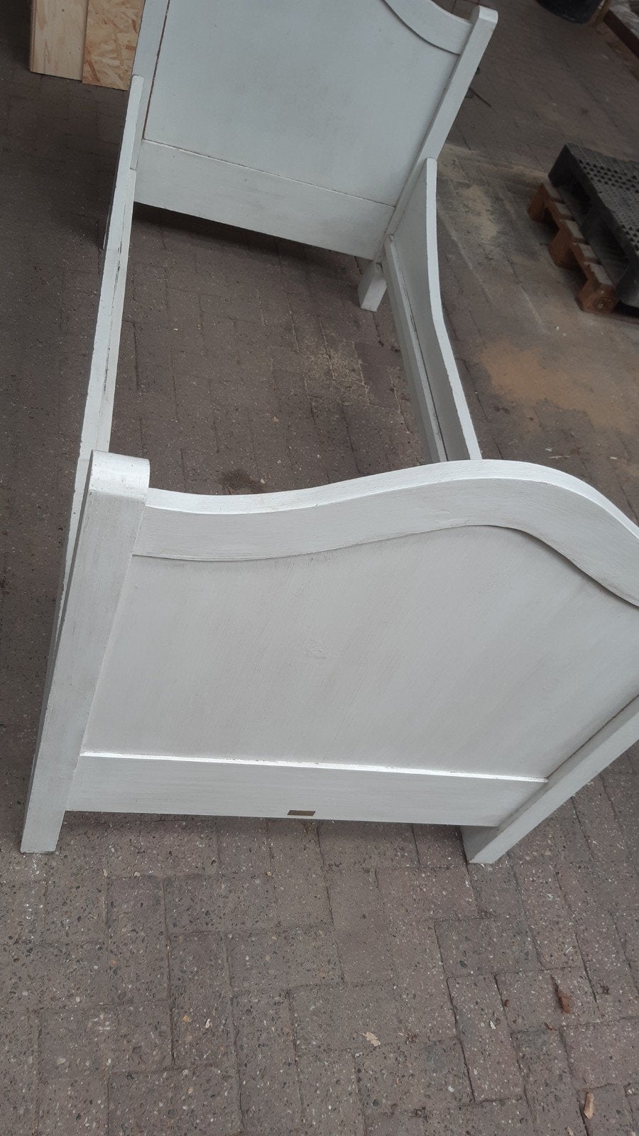 Bed, Ophalen, Gebruikt, 90 cm, Eenpersoons