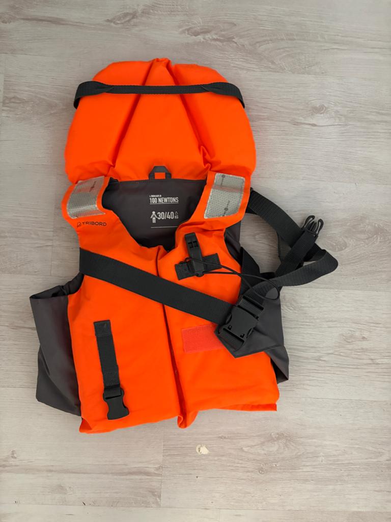 Zeiljack Tribord Smock JR 500 en Reddingsvest 30-40kg, Ophalen, Gebruikt, Kind, Zeiljack