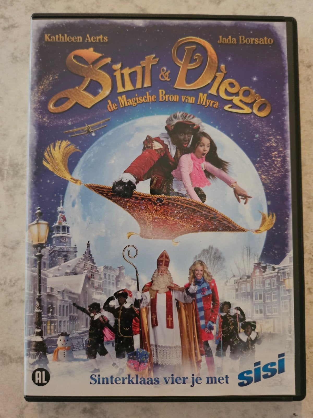 DVD Sint & Diego - De Magische Bron van Myra, Alle leeftijden, Ophalen of Verzenden, Zo goed als nieuw