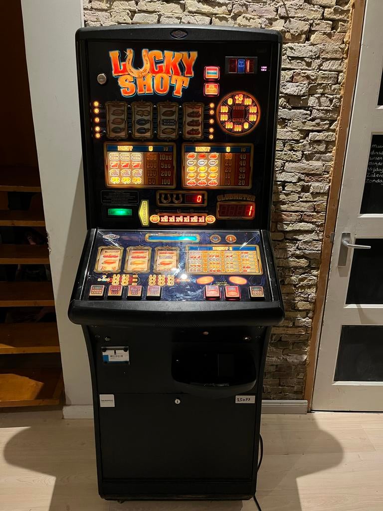 Lucky Shot gokkast, Met sleutels, Gebruikt, Eismaspeelautomaten, Grote dijlakker 34