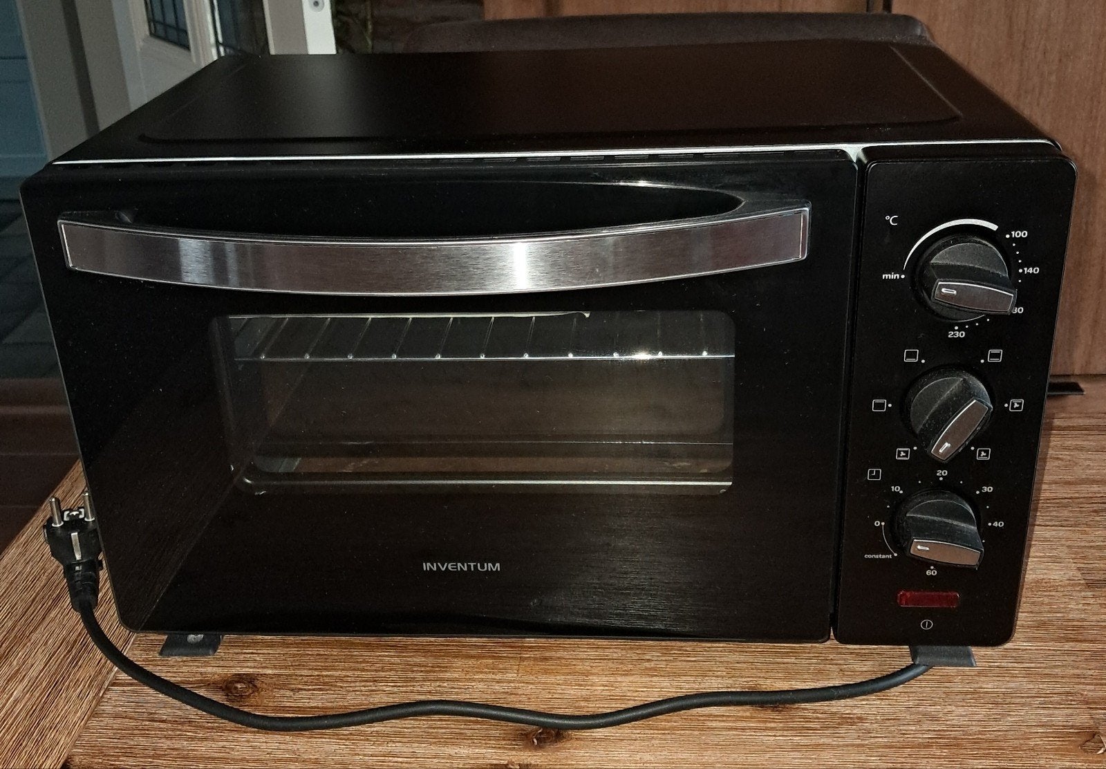 Inventum oven vrijstaand, Ophalen, Minder dan 45 cm, Hete lucht, Zo goed als nieuw