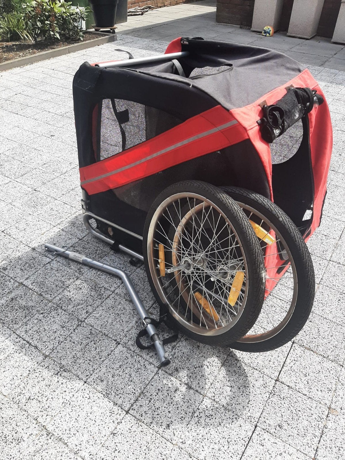 Hondenkar - Fietsaanhanger voor honden, Gebruikt, 20 tot 40 kg, Ophalen of Verzenden, Hondenkar
