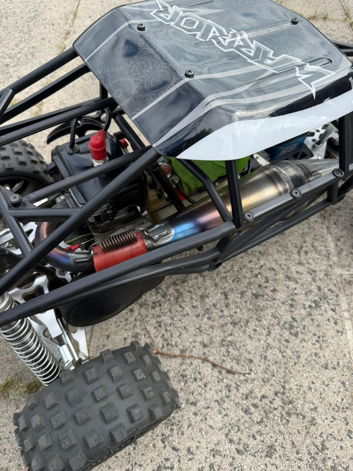 Hpi baja/Rovan Taylor rc uitlaat, Ophalen of Verzenden, Auto