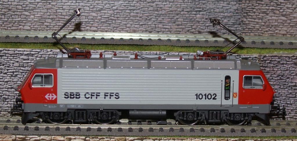 3323 Marklin E locomotief Br.10  SBB-CFF-FFS, Wisselstroom, Locomotief, Ophalen of Verzenden, Zo goed als nieuw