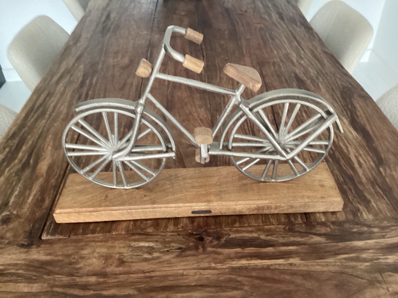 Mooi decoratief beeld fiets van Riviera Maison, Ophalen of Verzenden, Zo goed als nieuw