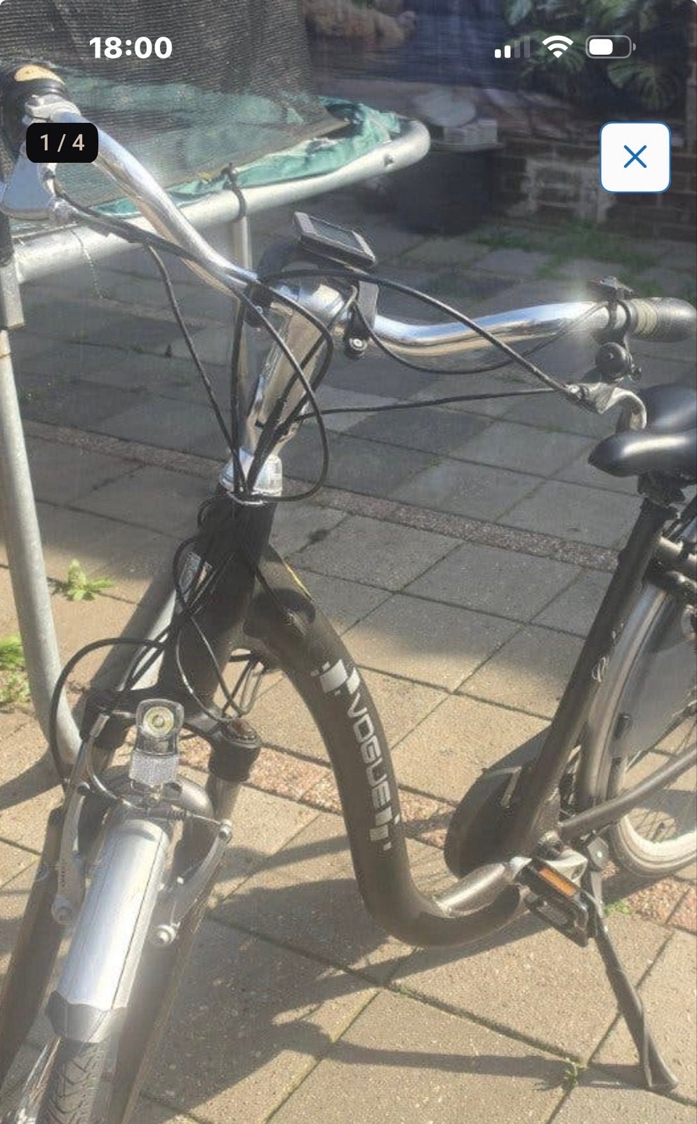 Vogue  comfort Troy E-bike Damesfiets - Zo goed als nieuw, Overige merken, (Extra) lage instap, Velgrem, Ophalen of Verzenden