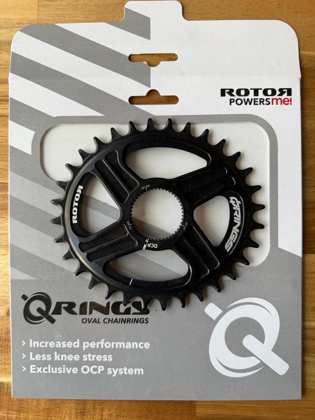 Rotor Q-Rings Ovaal Kettingblad - 32T - Rotor DM mount, Fietsen en Brommers, Nieuw, Ophalen of Verzenden, Derailleur of Ketting