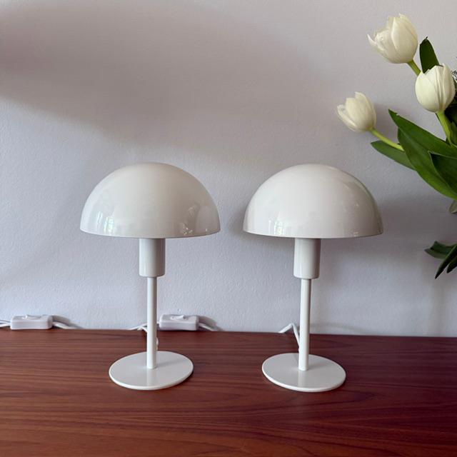 2X tafellamp, Nordlux Ellen, Deens design, mushroom, nieuw, Huis en Inrichting, Lampen | Tafellampen, Ophalen of Verzenden, Zo goed als nieuw
