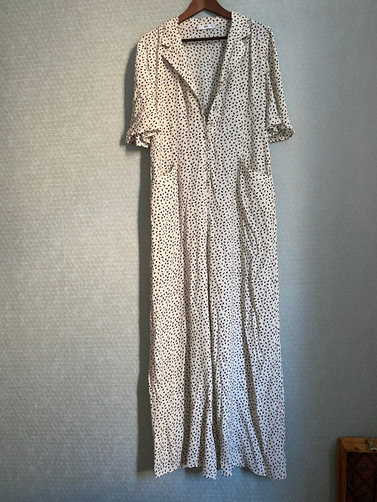 MNG jumpsuit maat M in perfecte staat, Ophalen of Verzenden, Zo goed als nieuw, Maat 38/40 (M), Wit