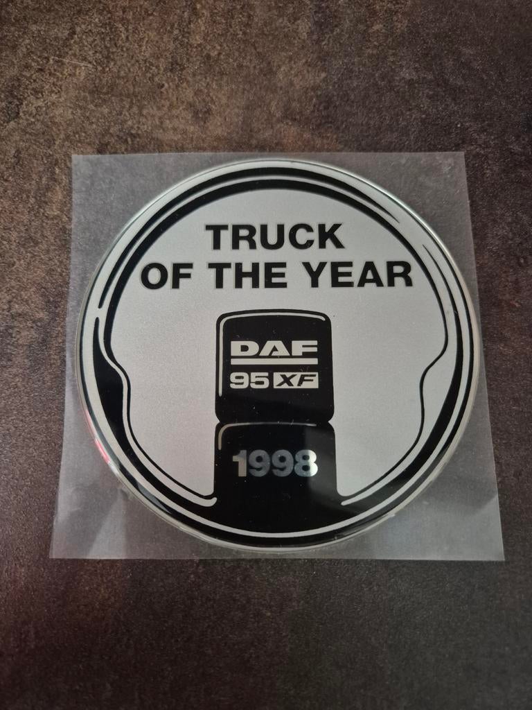 DAF XF 95 embleem, Auto-onderdelen, Vrachtwagen-onderdelen, Ophalen of Verzenden, DAF, Interieur en Bekleding