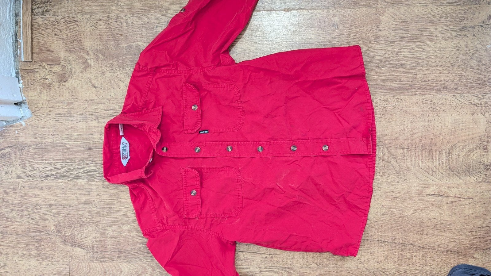 Scouting blouse/overhemd scoutfit, Ophalen, Zo goed als nieuw, Kleding