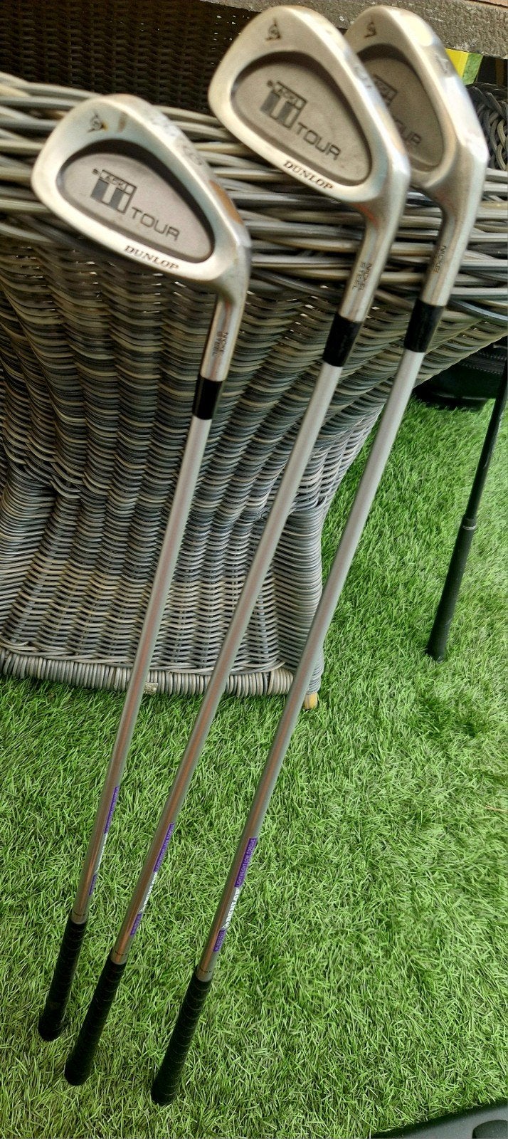 Dunlop Black II Tour Golfclubs (4, 5, 9 S), Ophalen of Verzenden, Gebruikt, Club, Overige merken