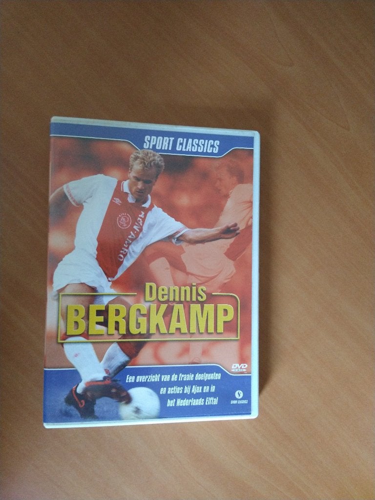DVD Dennis Bergkamp, Voetbal, Zo goed als nieuw, Alle leeftijden, Compilatie