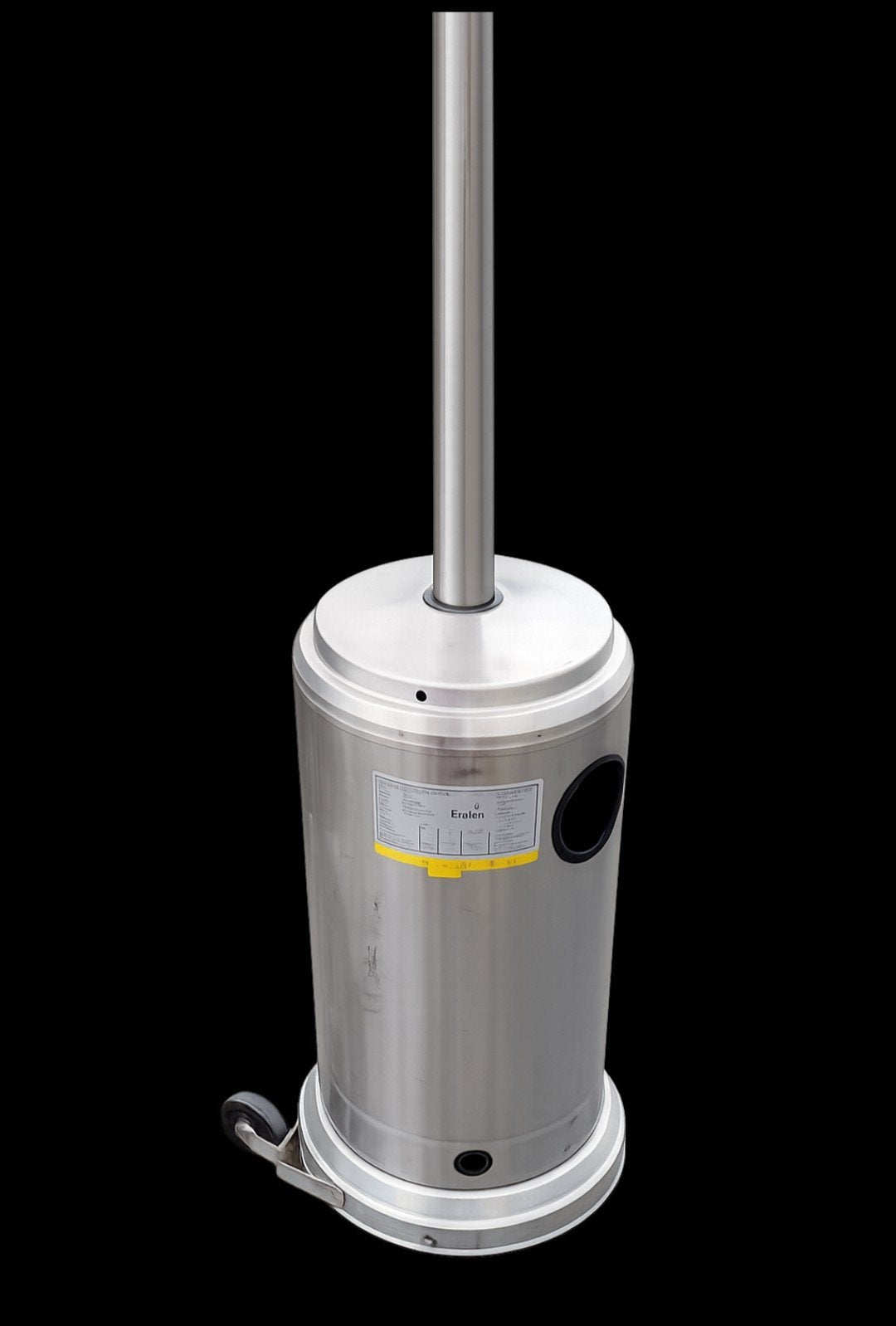 Terras gas heater, Ophalen, Gebruikt, Gas