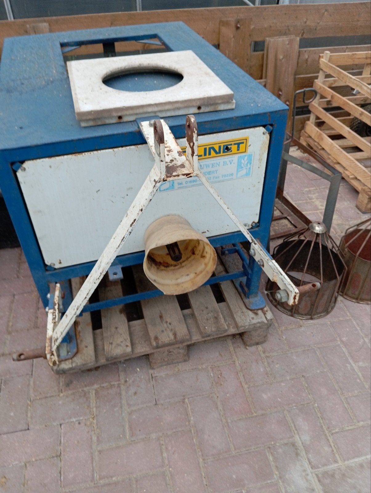 Ingaasmachine, Ophalen, Haag