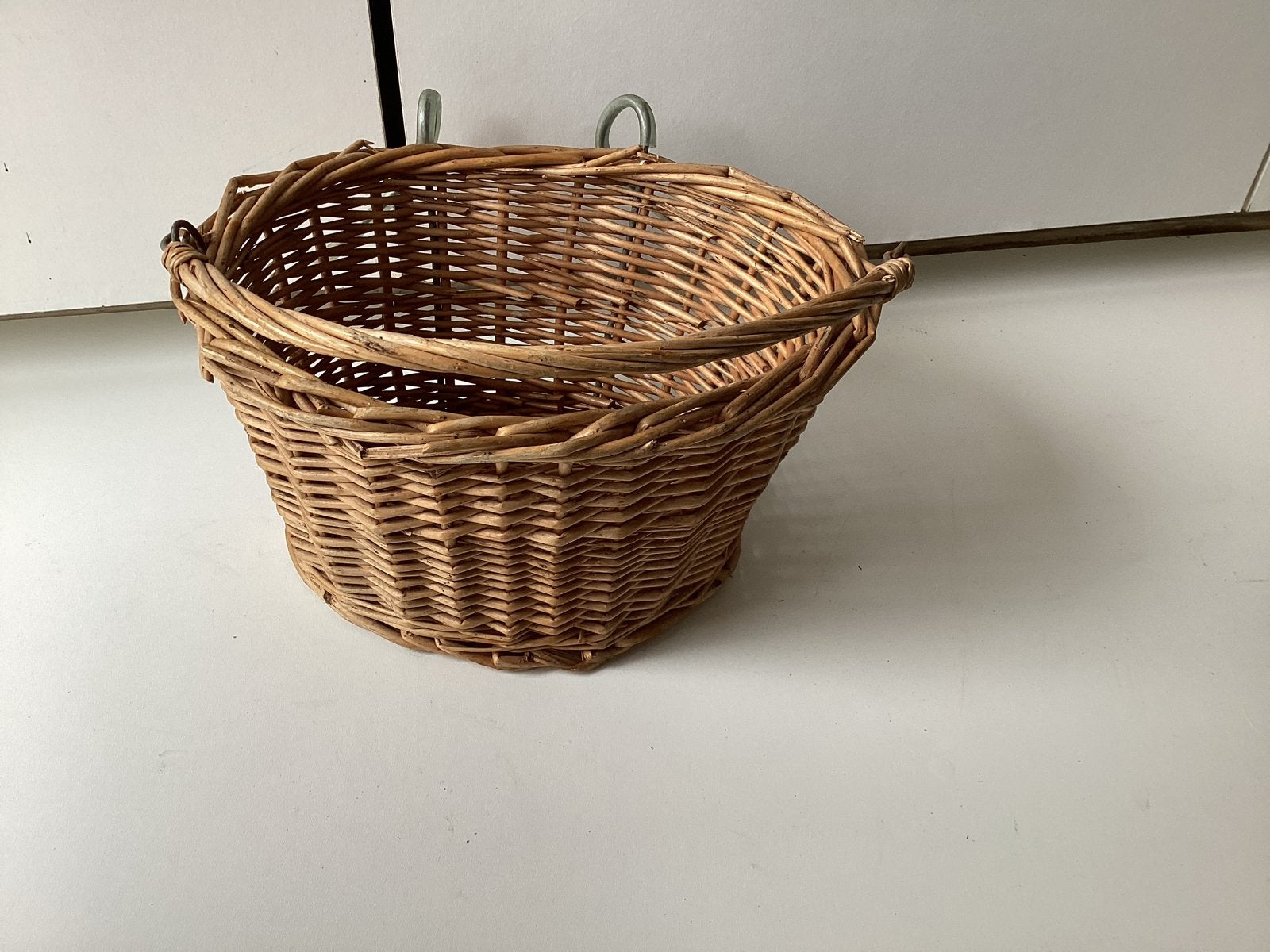 Rotan fietsmandje voor kinderen - Gebruikt, Ophalen, Gebruikt, Fietsmand, Stuurbevestiging