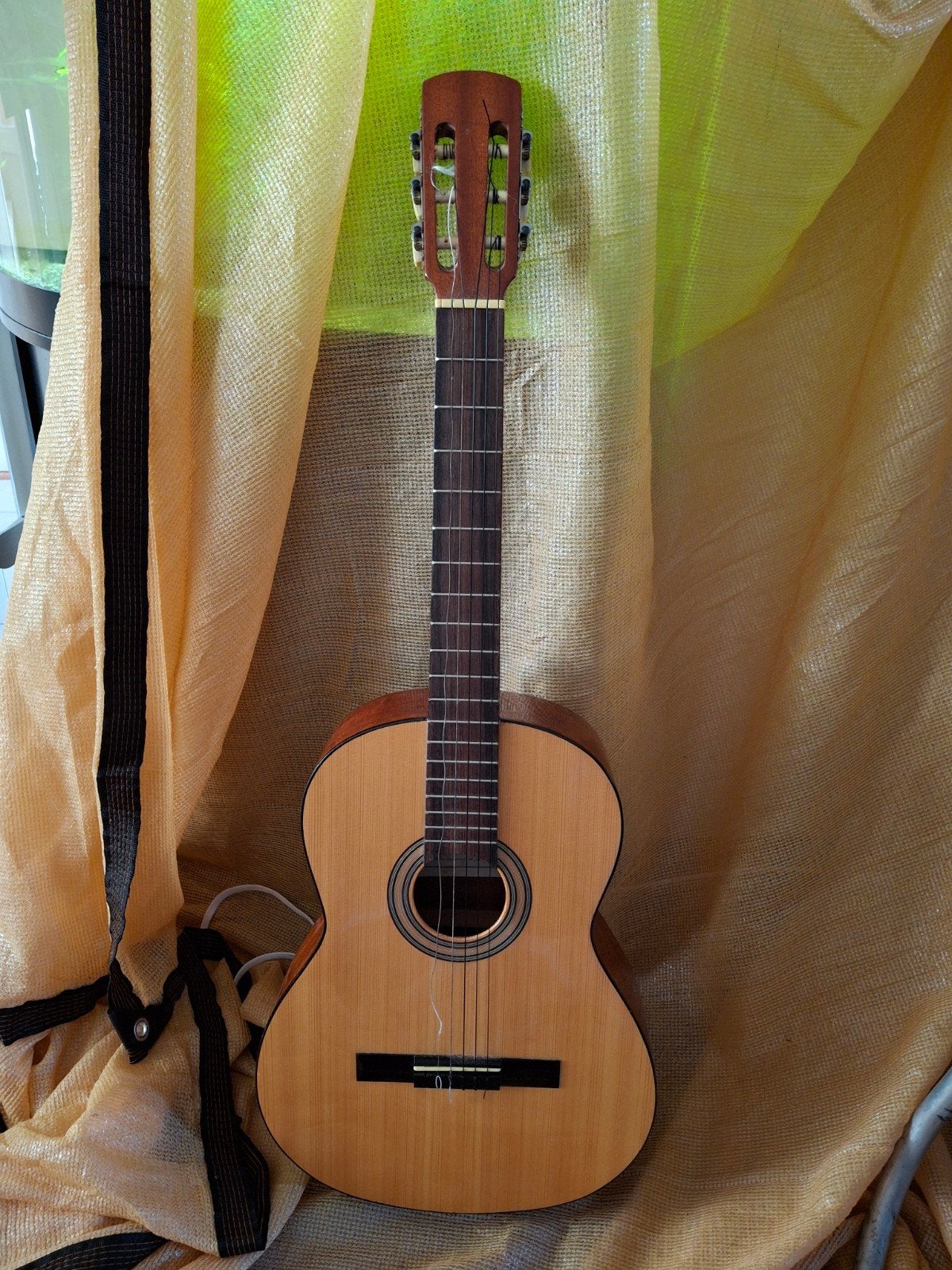 Klassieke Spaanse gitaar - Juan Cortes - Goede staat, Ophalen, Gebruikt, Klassieke of Spaanse gitaar