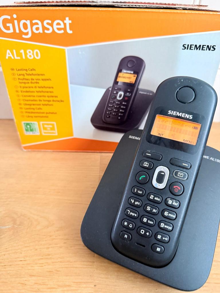 Gigaset AL180 DECT telefoon - Draadloos en betrouwbaar, Ophalen of Verzenden, Zo goed als nieuw, 1 handset