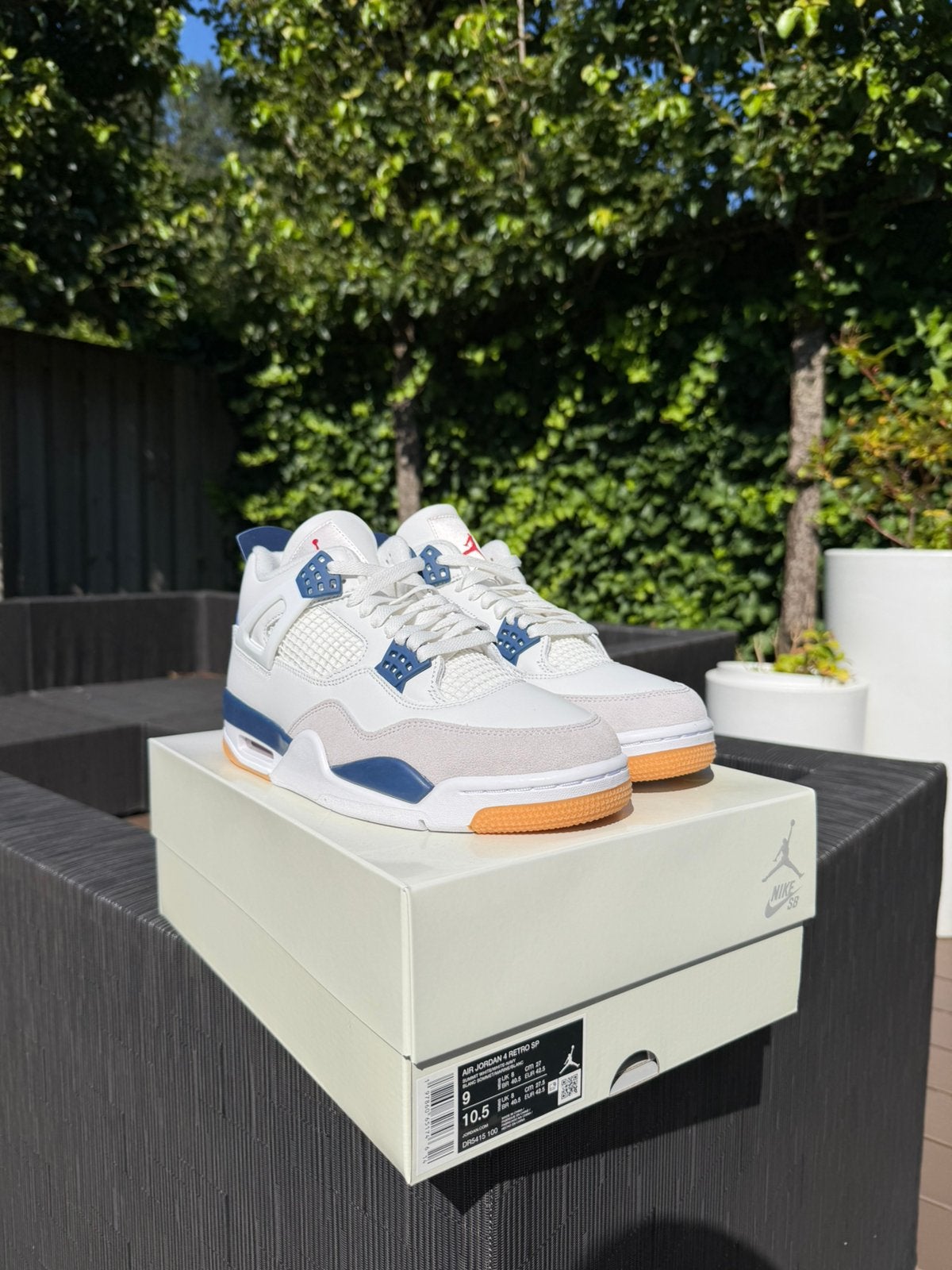 NIKE SB X AIR JORDAN 4 'NAVY', Ophalen of Verzenden, Nieuw, Overige kleuren, Sneakers of Gympen