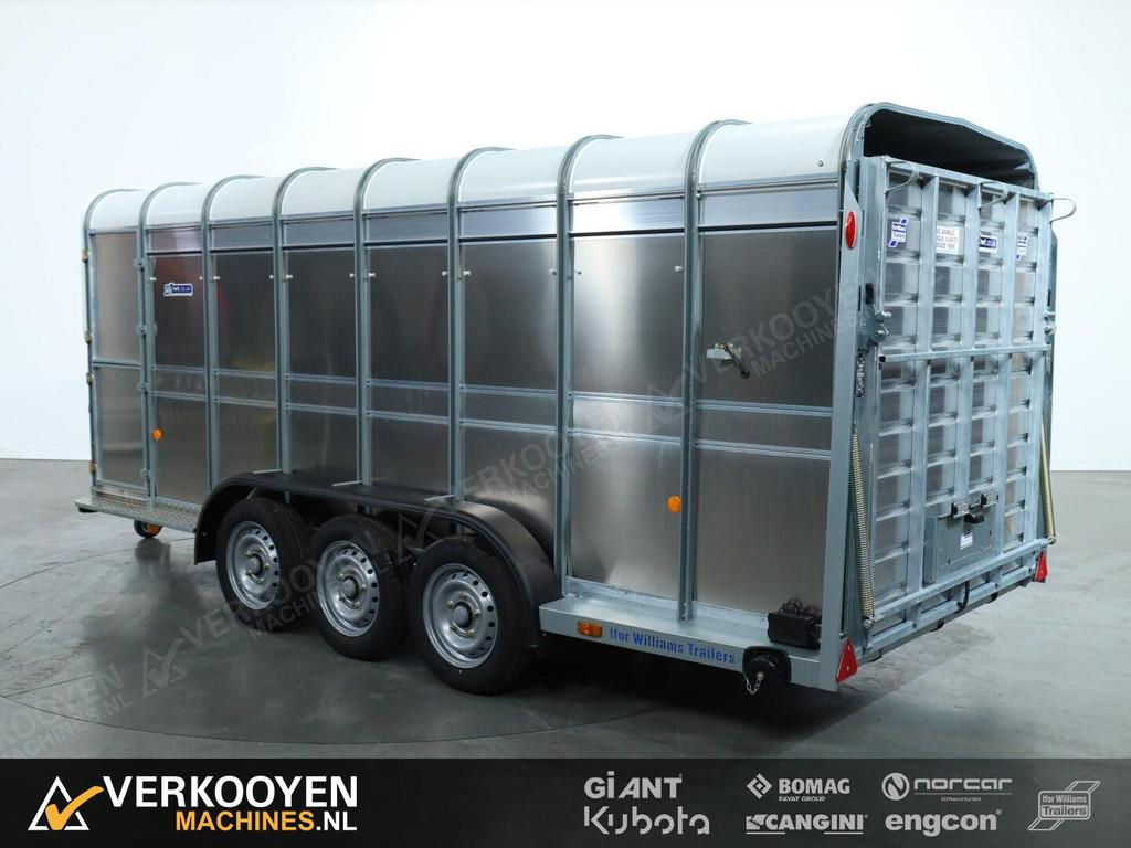 2026 Ifor Williams TA510 16x6 (497x178x182cm) Veetrailer 3-a, Zakelijke goederen, Agrarisch | Werktuigen, Veehouderij, Overige typen
