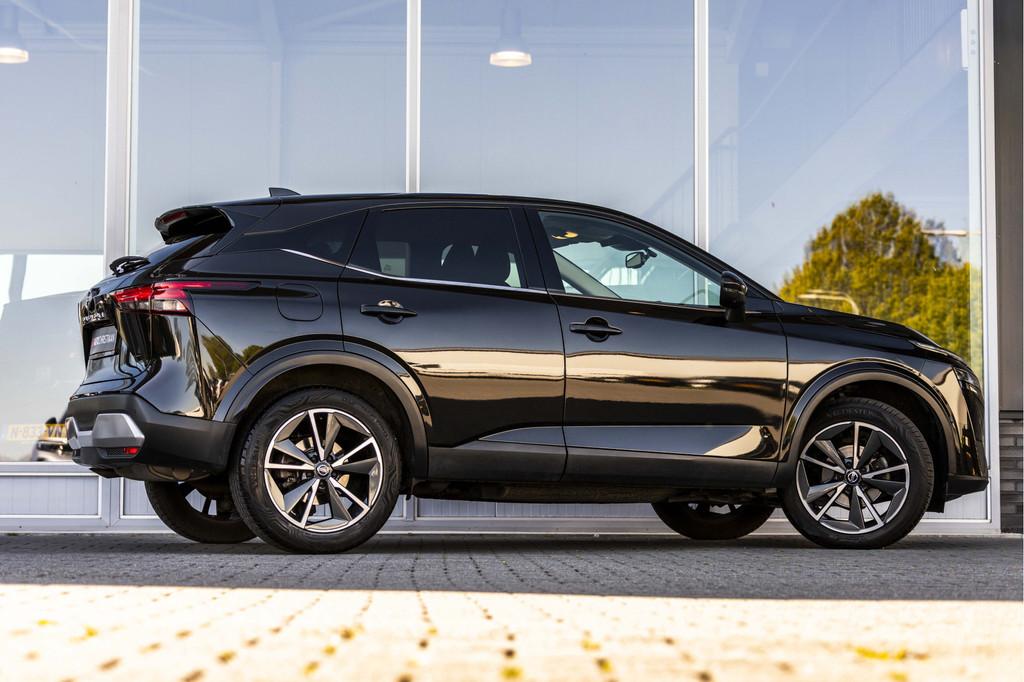 Nissan QASHQAI 1.3 MHEV Xtronic N-Style 360° Camera | 19", Auto's, Nissan, 12 maanden, Stof, Euro 6, Zwart