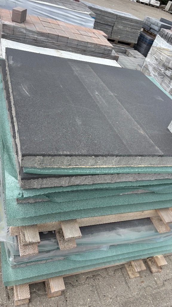 100x100x6 cm Trippel T Antraciet 12st, Overige typen, Nieuw, Ophalen of Verzenden, 10 m² of meer
