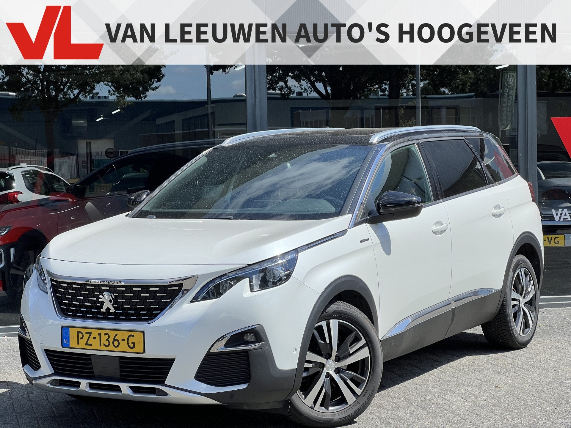 Peugeot 5008 1.6 e-THP GT-Line | Nieuw binnen | Pano | Camer, 1350 kg, Gebruikt, 4 cilinders, Wit