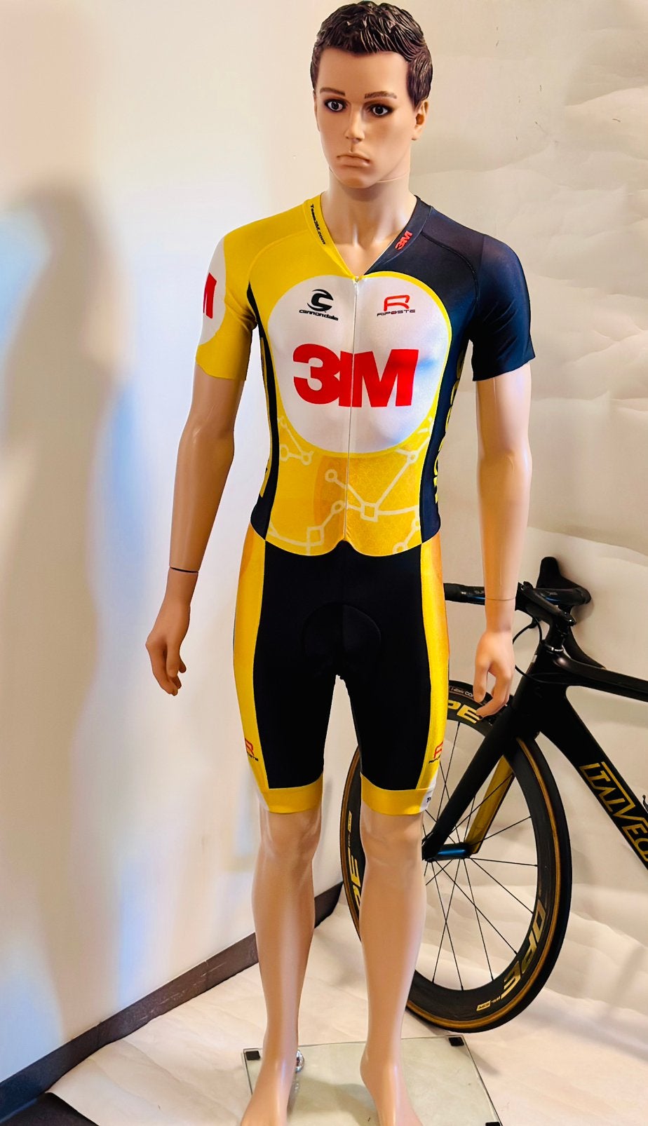 Wielrenkleding wielrenpak snelpal speedsuit maat S lycra, Ophalen of Verzenden, Zo goed als nieuw