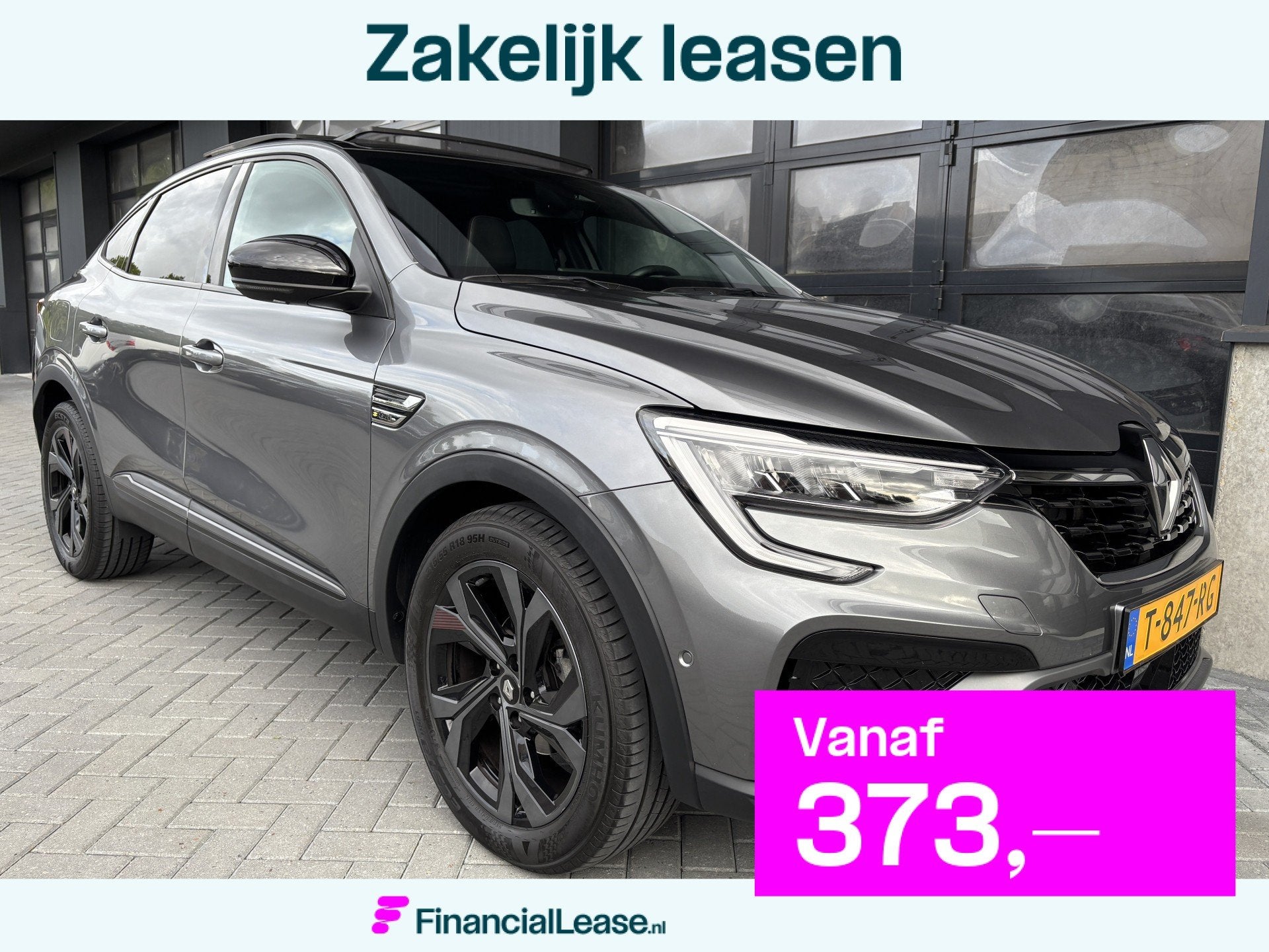 Renault Arkana 1.3 mild hybrid 160 R.S. line schuifdak 360 c, Arkana, Gebruikt, 4 cilinders, Bedrijf