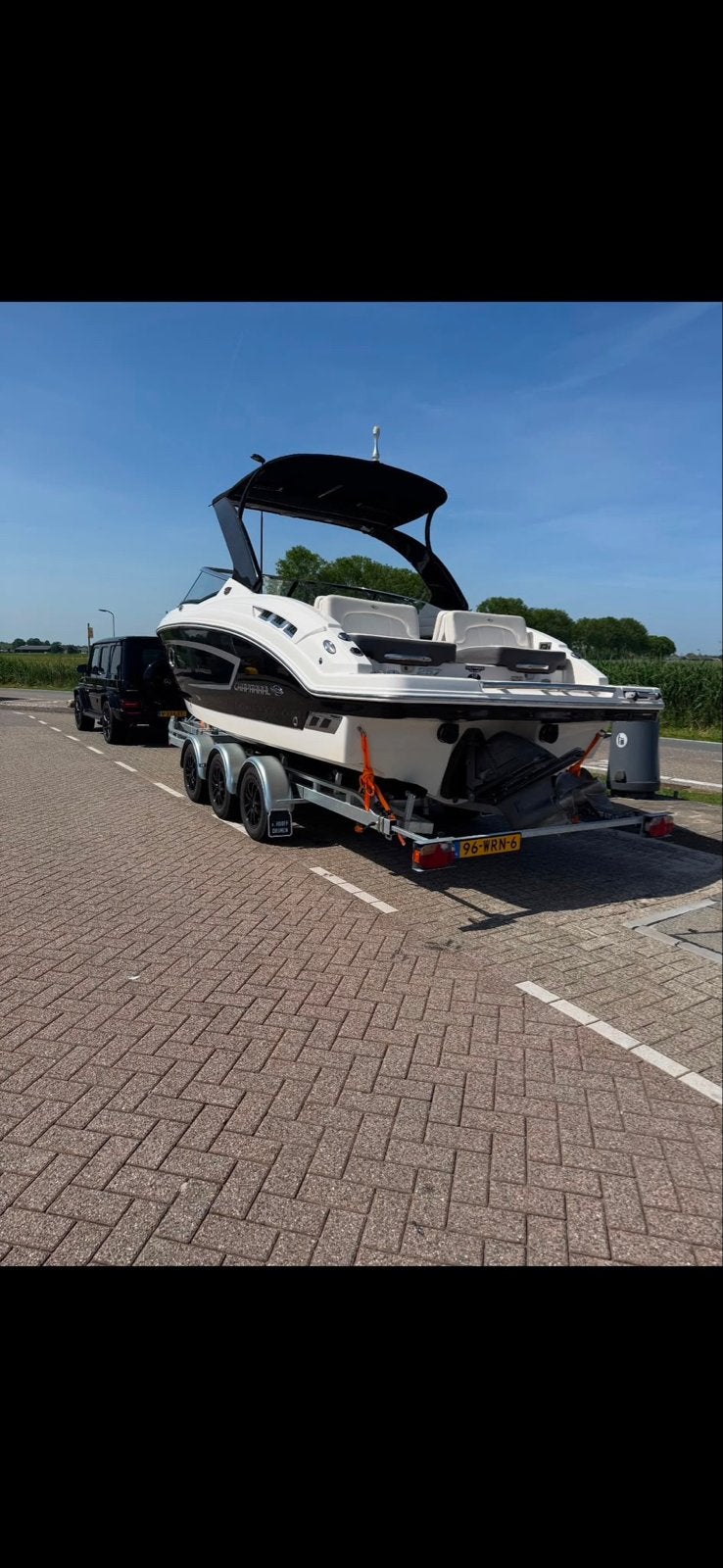 Chaparral 257 SSX Bowrider, Watersport en Boten, Overige merken, Afdekzeil, Binnenboordmotor, Zo goed als nieuw