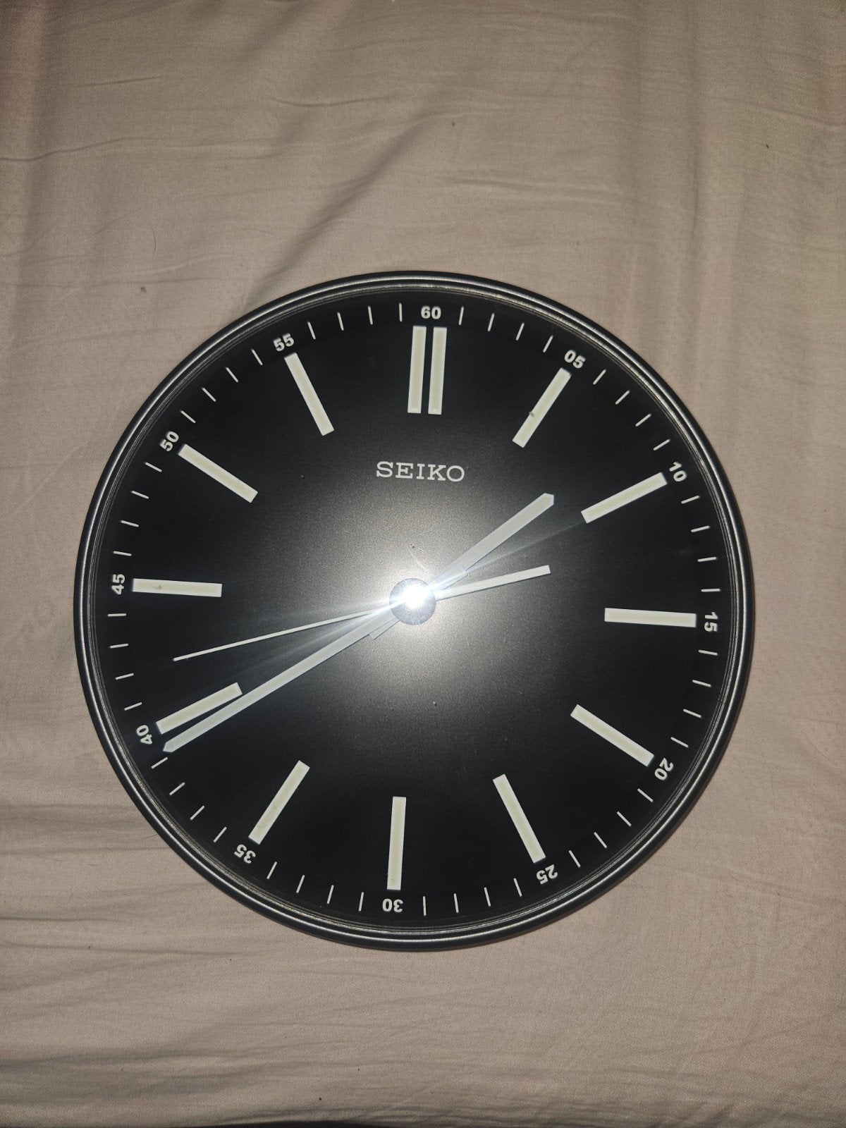 SEIKO KLOK GOEDE STAAT, Ophalen, Zo goed als nieuw, Wandklok