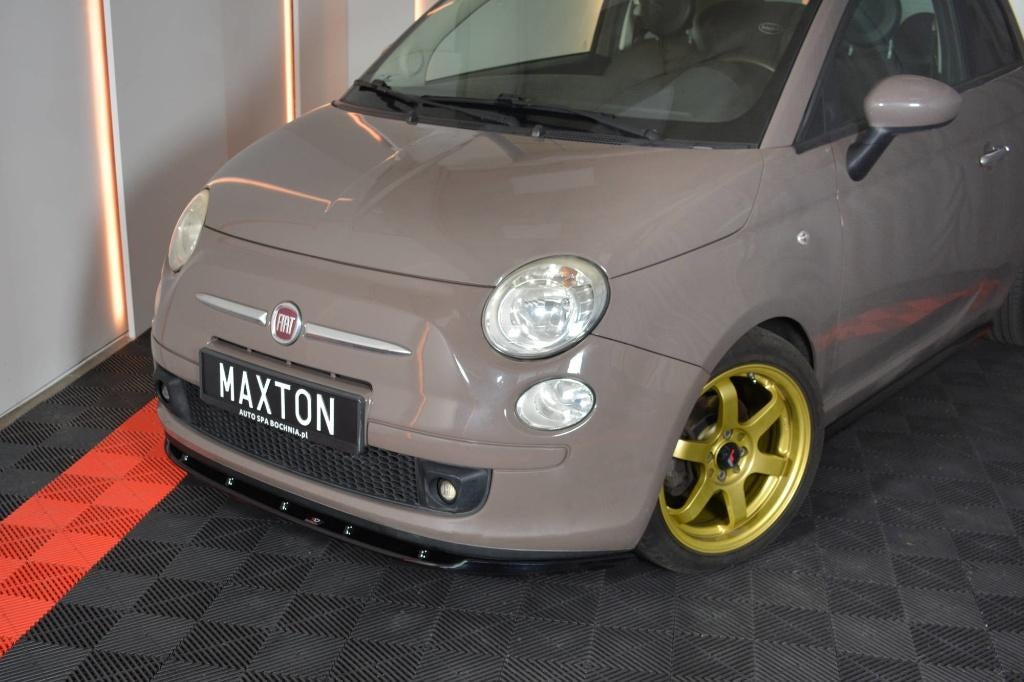 Voorlip splitter spoiler skirt achterlip - Fiat 500 07-15