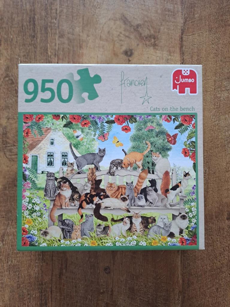 Francien puzzel, 950 stuks., Ophalen of Verzenden, 500 t/m 1500 stukjes, Zo goed als nieuw, Legpuzzel
