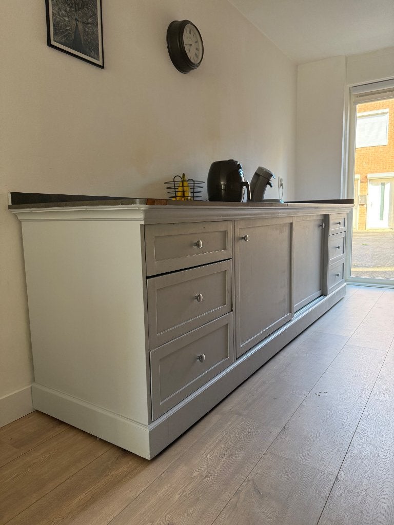 Keuken dressoir, Huis en Inrichting, Kasten | Dressoirs, Ophalen, Gebruikt, Landelijk, 200 cm of meer
