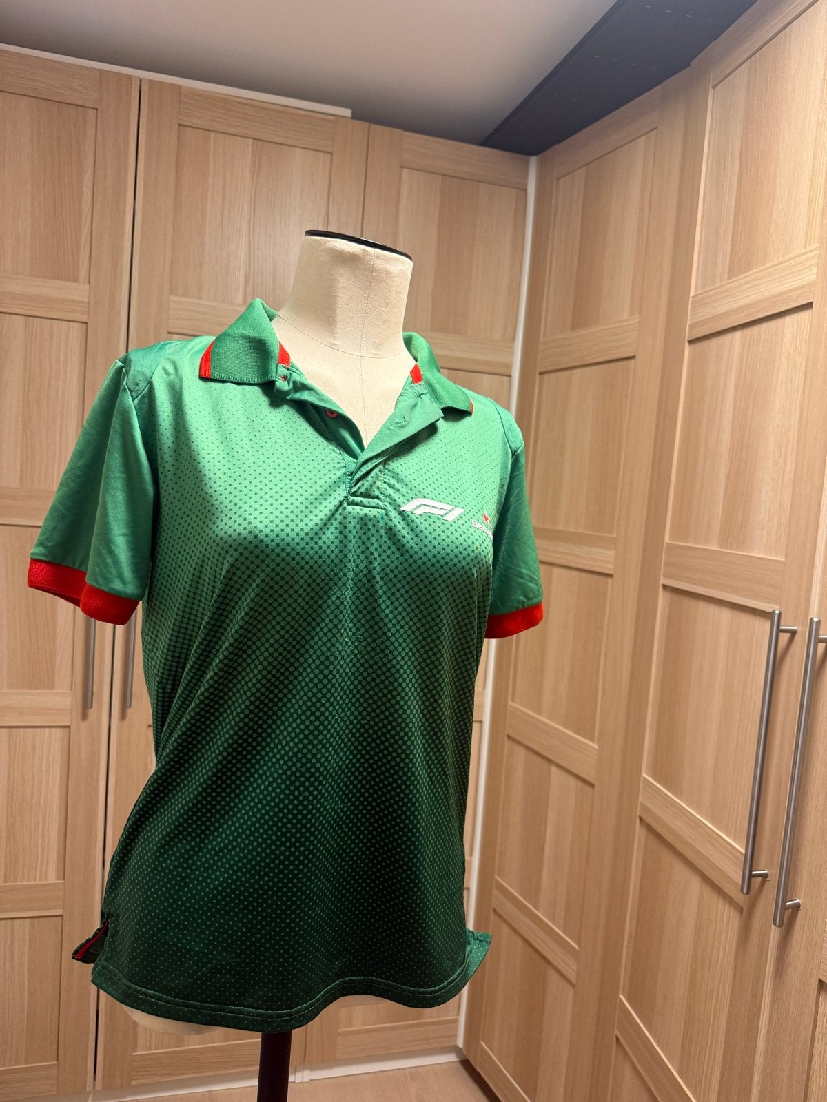 Heineken F1 Polo Shirt Groen Maat L Heren, Ophalen of Verzenden, Zo goed als nieuw, Maat 52/54 (L), Groen