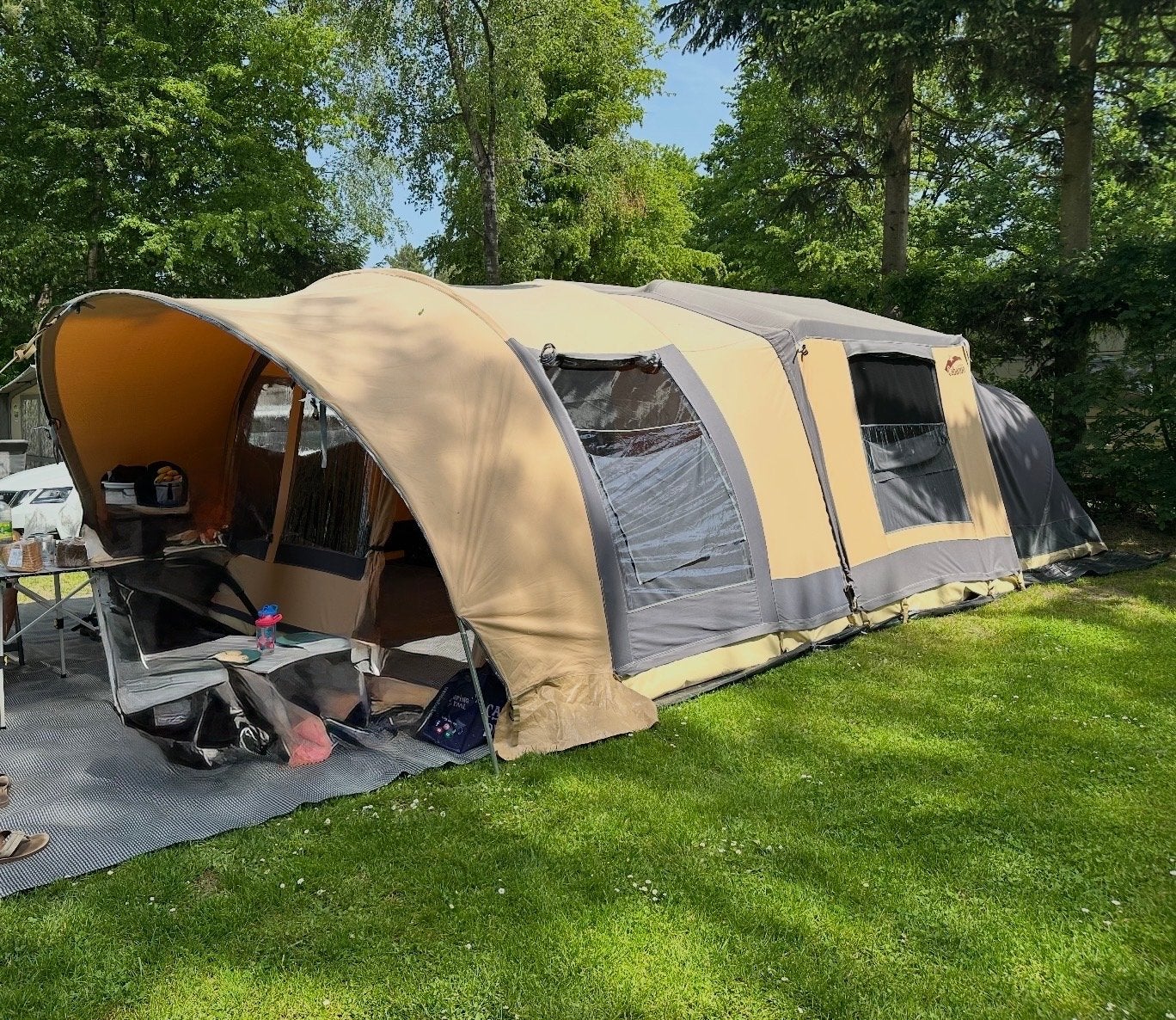 Complete Cabanon Malawi 2.0 vouwwagen uit 2022, Ophalen, Zo goed als nieuw, Tot en met 4
