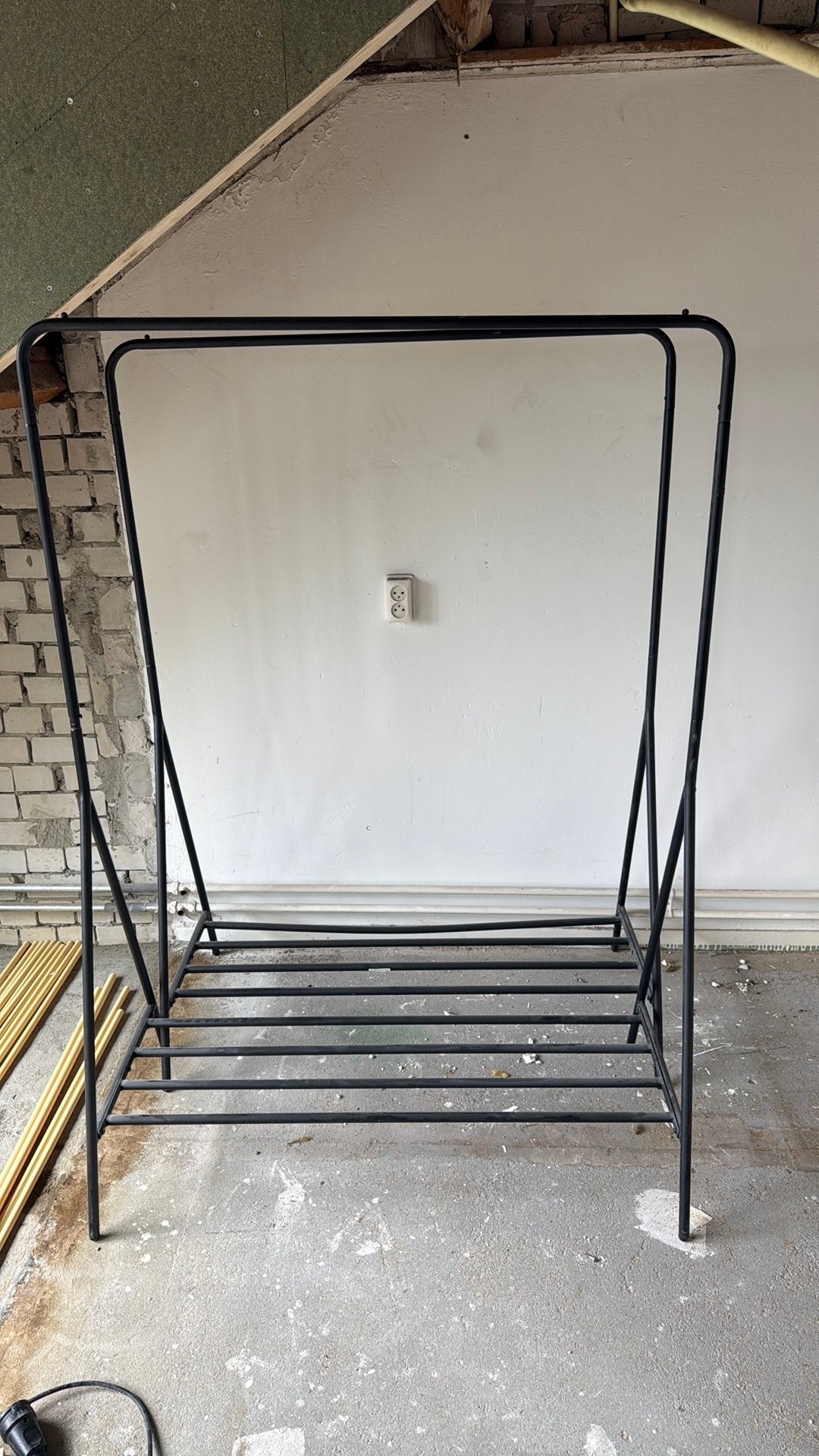 Kleding rek zwart, Ophalen of Verzenden, Zo goed als nieuw