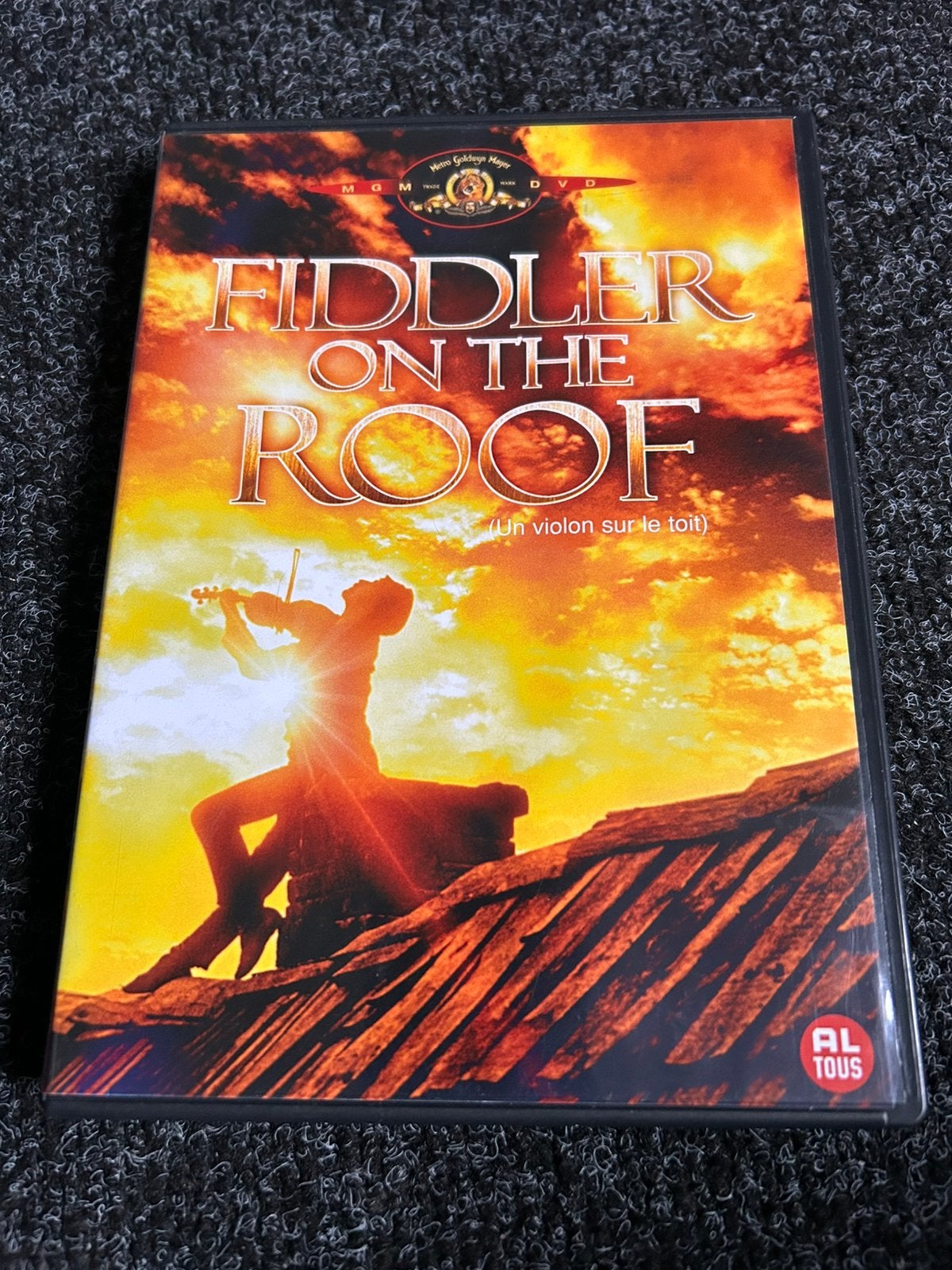 Fiddler on the roof op dvd, Vanaf 16 jaar, Ophalen of Verzenden, Gebruikt, Actie en Avontuur