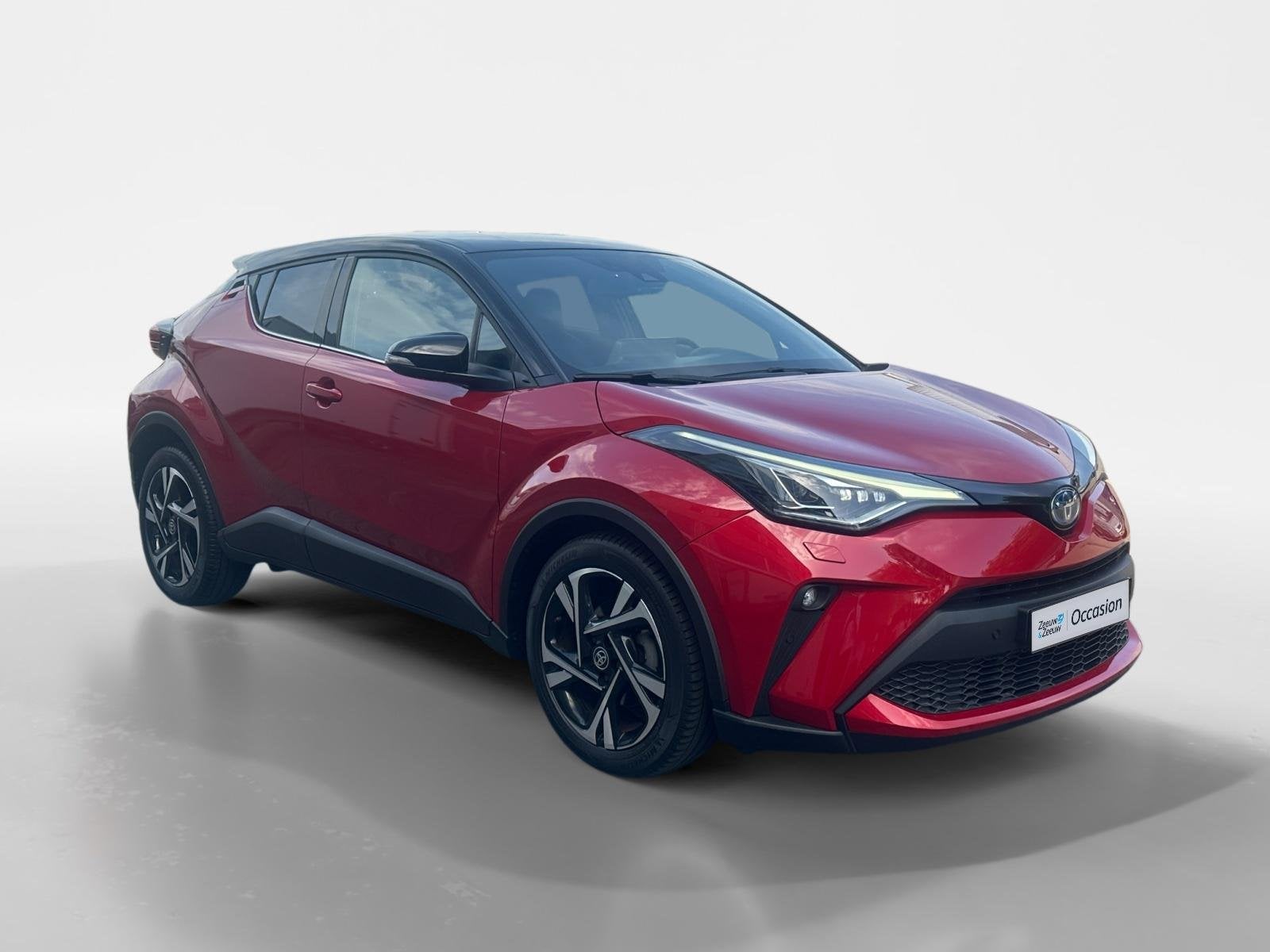 Toyota C-HR 1.8 Hybrid Dynamic | Climate | Adap cruise | LM, 12 maanden, 4 cilinders, Leder en Stof, 122 pk