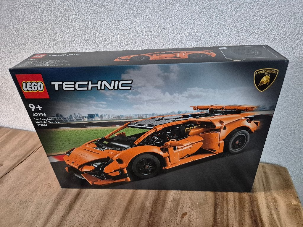 Lego Technic 42196 Lamborghini Huracán Tecnica - oranje, Lego, Lego, Nieuw, Ophalen of Verzenden