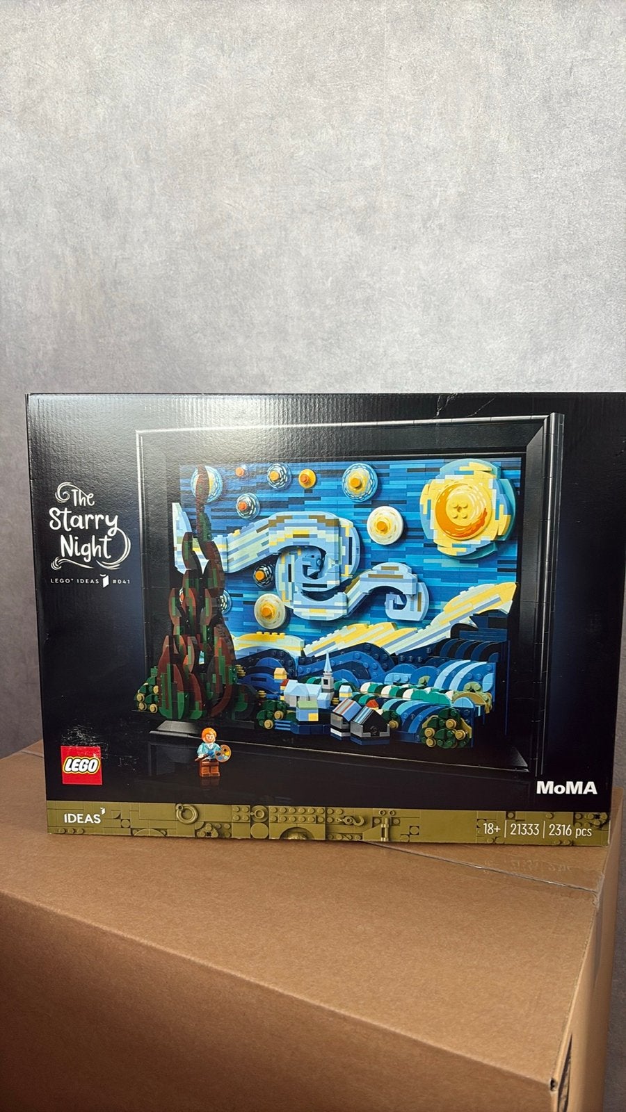 LEGO Ideas 21333 De Sterrennacht van Vincent van Gogh, Ophalen of Verzenden, Nieuw, Overige merken
