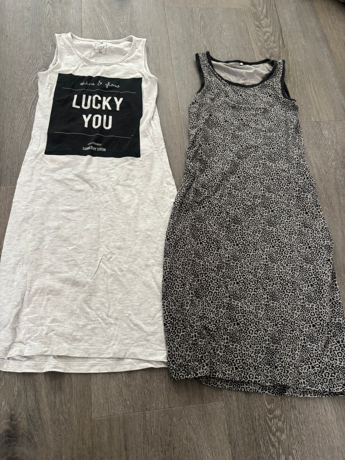Set maat 116/122, Kinderen en Baby's, Kinderkleding | Maat 116, Ophalen of Verzenden, Zo goed als nieuw, Meisje, Jurk of Rok