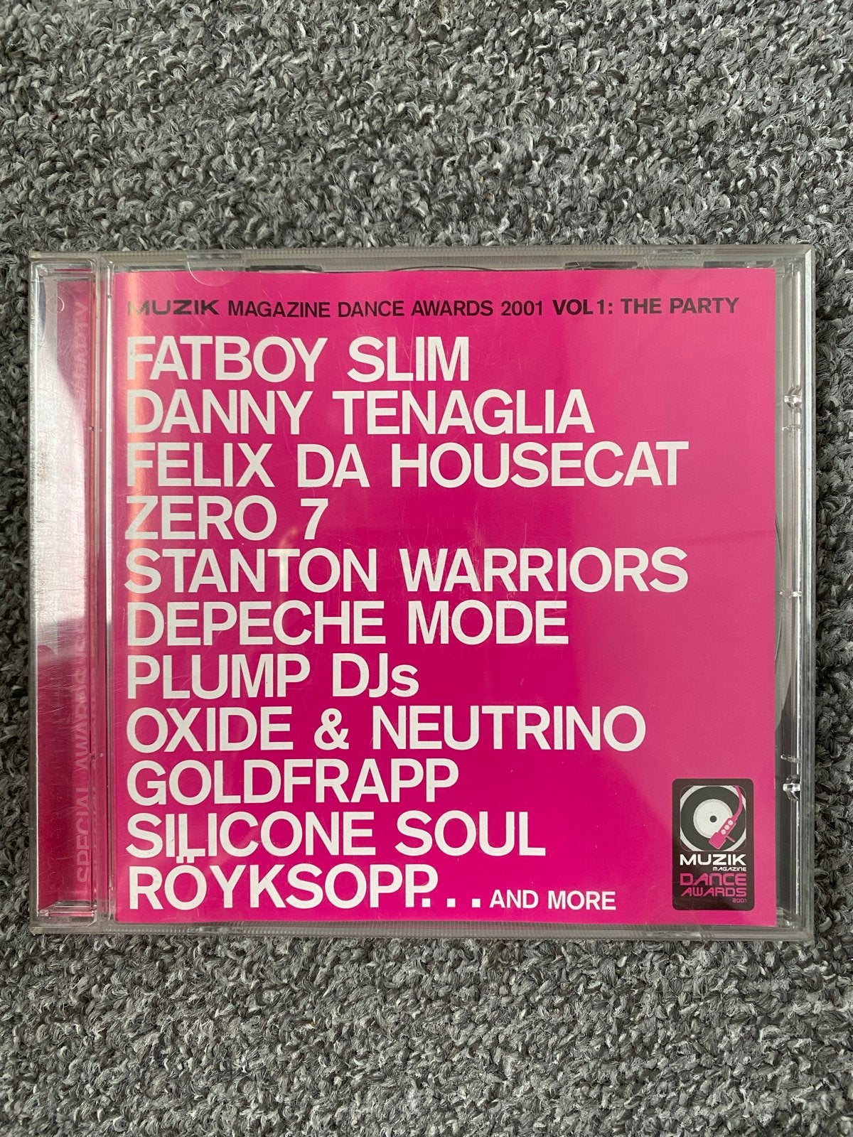Muzik Magazine Dance Awards 2001 Vol 1: The Party CD, Ophalen, Gebruikt, Dance, Verzamelalbum